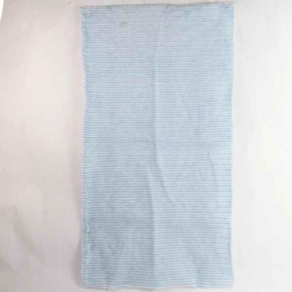 7 Piece Blue Baby Fabric Scrap Lot for DIY Crafting Projects