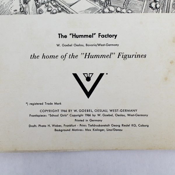 Vintage Hummel 1967 Calendar - 12 Month Spiral Bound - Collectible Memorabilia