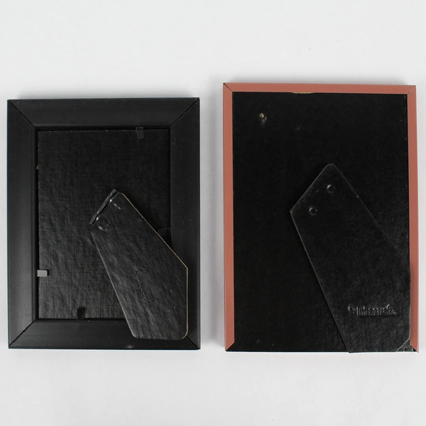 Lot of 2 Pink & Purple Standing Desk Frames 3.5x5" & 5x7" - Good Condition