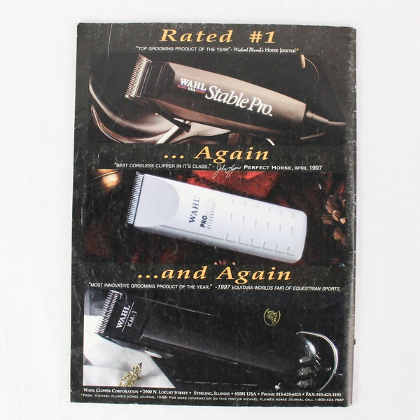 Vintage Horse Illustrated Magazine January 1999 Equestrian Collectible