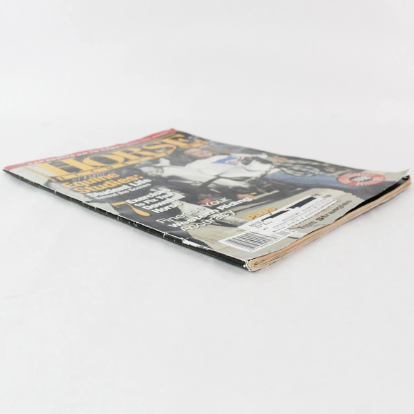 Vintage Horse Illustrated Magazine January 1999 Equestrian Collectible