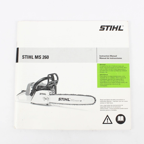 Stihl MSA 260 Chain Saw Instruction Manual