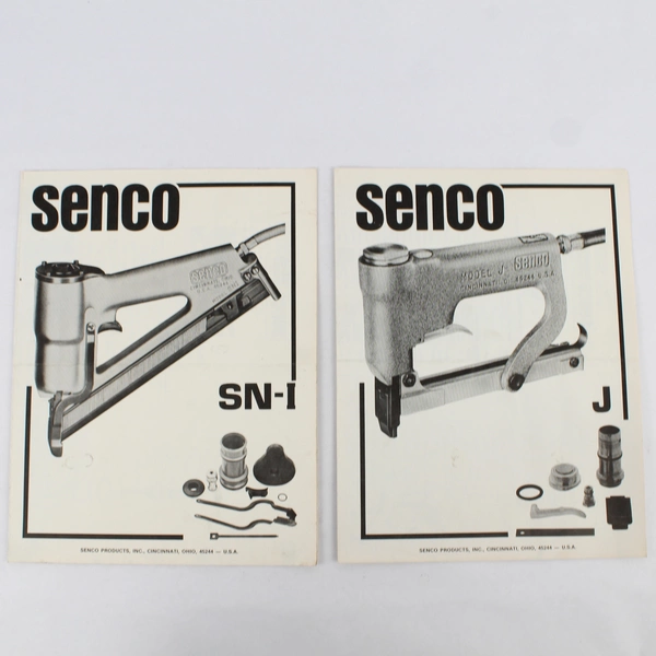 Senco Operating Instructions Stapler SKS K L M1 M2 M3 M4 MW PW AST4