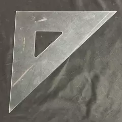 Uchida 12" Triangle Without Scale for Drafting Japan