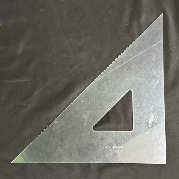 Uchida 12" Triangle Without Scale for Drafting Japan