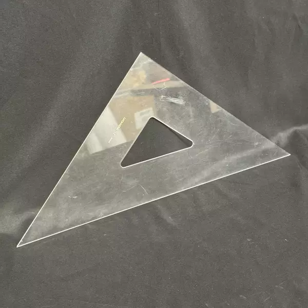 Uchida 12" Triangle Without Scale for Drafting Japan