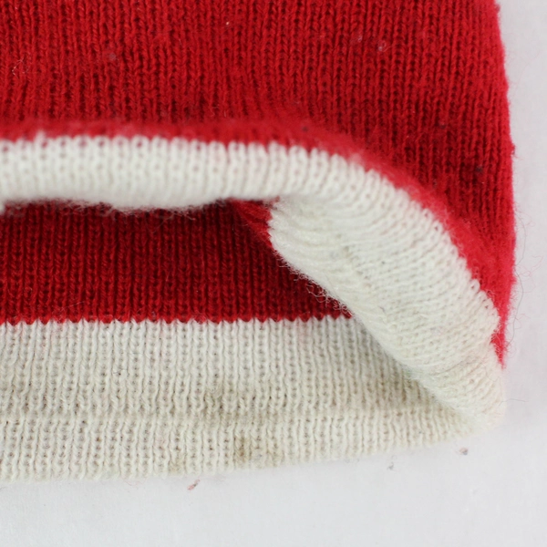 NBA Portland Trail Blazers Knit Beanie Hat - Red & Black - Pre-Owned Adult Size