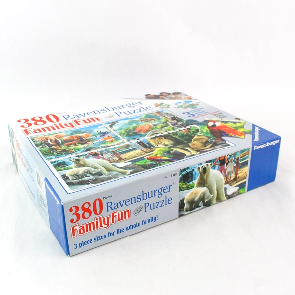 Ravensburger 380 Pc Family Fun Puzzle Wild Animal Park - Great Condition!