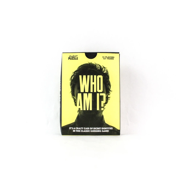 2020 Professor Puzzle "Who Am I?" Quiz Game - Open Box, Sealed Cards