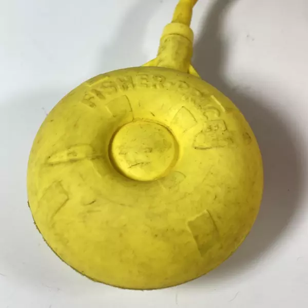 Vintage 1970 Fisher Price Peek-a-Boo Block Pull Toy ABC 760 Works