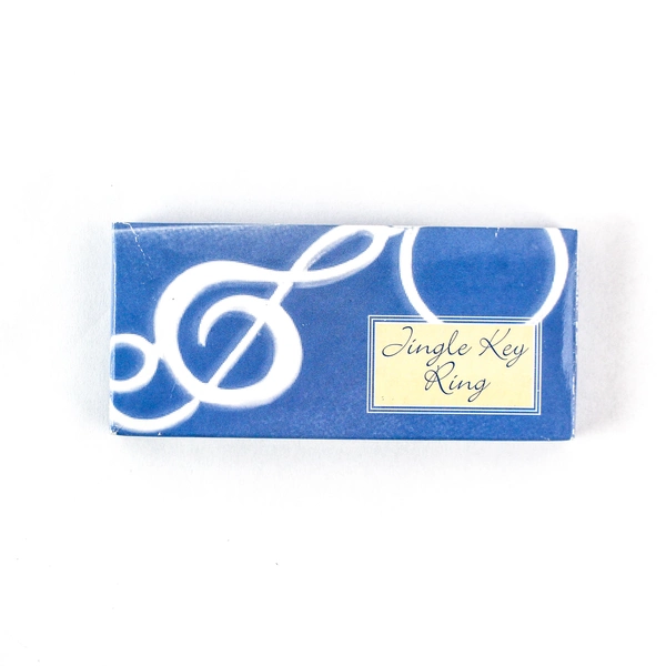 Metal Treble Clef Key Ring Keychain Gift for Music Teacher or Student