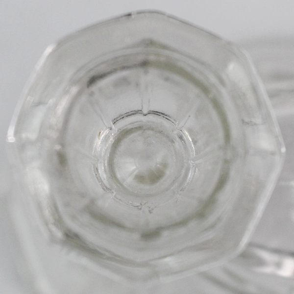 Anchor Hocking Vintage Star of David Double Candle Holder - Pre-owned with Chips