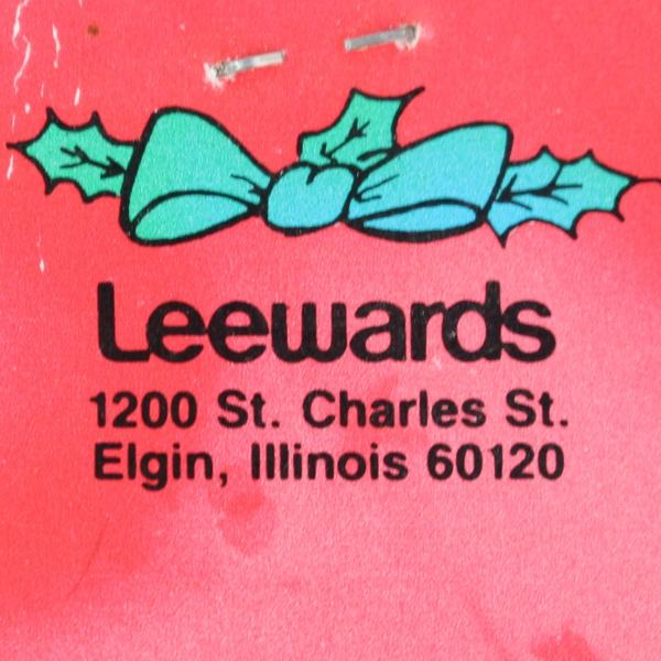 Sealed Vintage Lot of 4 Leewards Happy Holidays Craft Wreaths - 1"