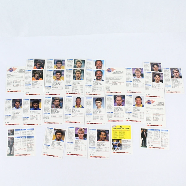 1991 MISL Soccer Shots Lot of 29 Cards - Great for Collectors!