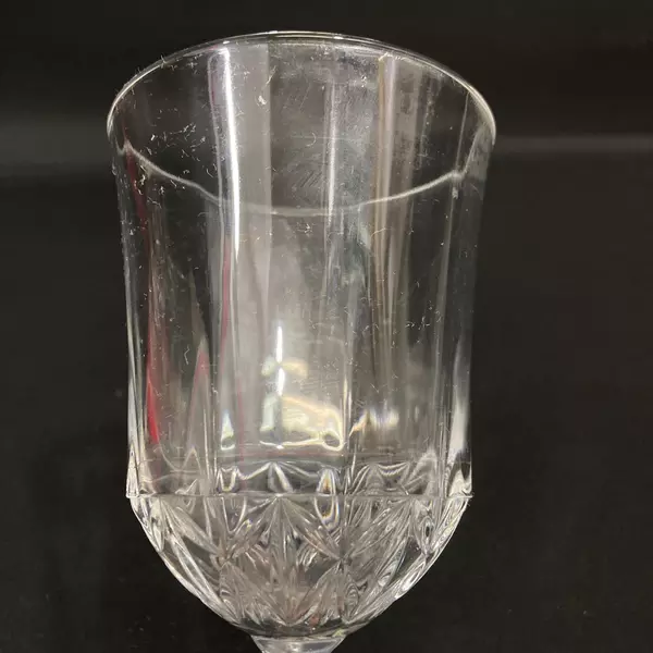 Set of 2 Cristal D'Arques-Durand St Germain Crystal Wine Glasses 8.25"