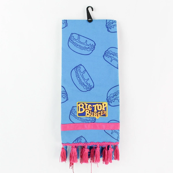 Set of 2 Killer Klowns From Outer Space Tea Towels - Spooky Kitchen Decor