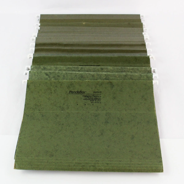 Lot of 25 Pendaflex Hanging File Folder Inserts for Document Organization