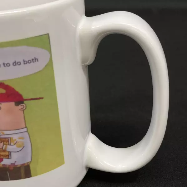 Vintage Dilbert Ceramic Coffee Mug - "Do It Yourself" Judy's Retired
