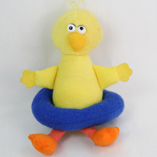 Vintage Applause Big Bird Sesame Street Stuffed Bath Toy - 7" Muppets