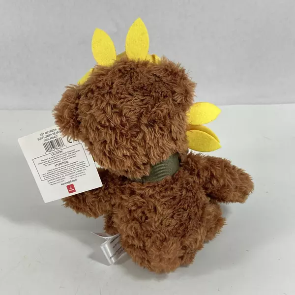 Aurora Joy of Fresh Sunflower Teddy Bear 7.5" Plush Stuffed Animal Tagged
