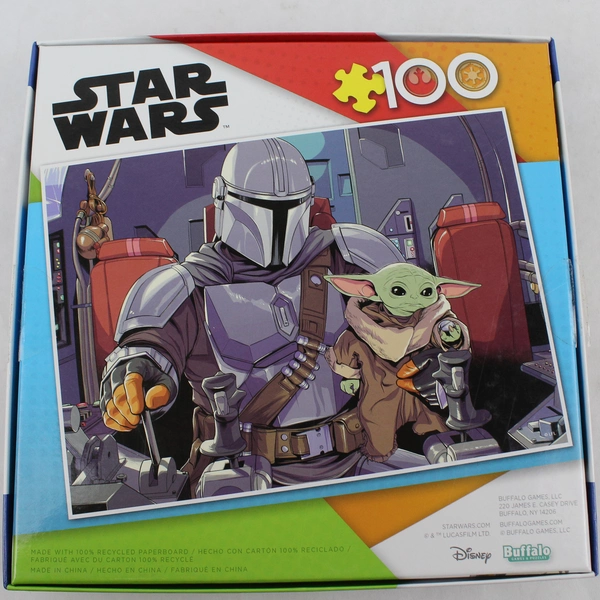 Star Wars The Mandalorian 100-Piece Jigsaw Puzzle Sealed Original Box