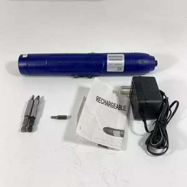 Changzhou 2.4V Rechargeable Screwdriver with Charger - Good Condition