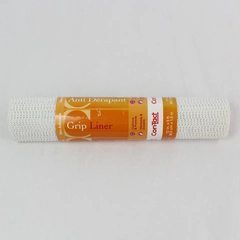 Con-Tact Non-Adhesive Drawer Grip Liner 12" x 5' - Bright White Storage Solution