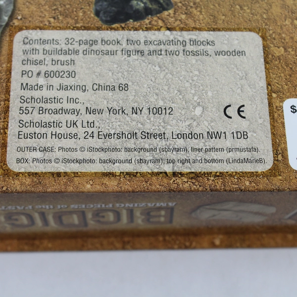 Big Dig Excavation Kit 2018 Scholastic with Fossils & Excavating Tools