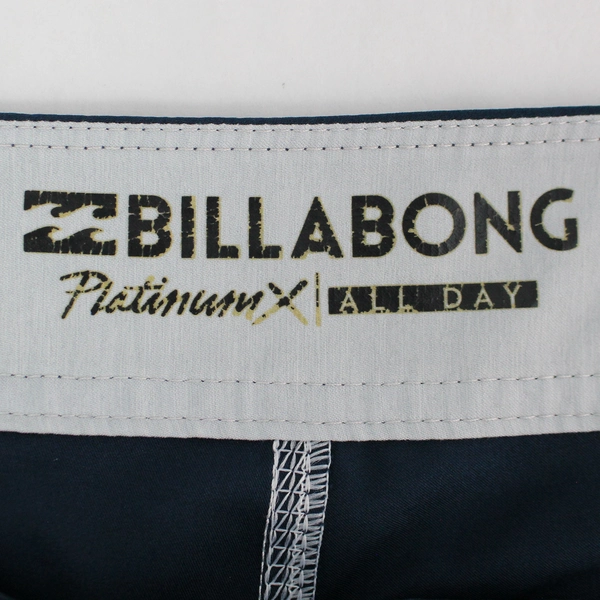 Billabong Platinum X All Day Men's Swim Trunks 38W 9.5" Inseam - Good Condition