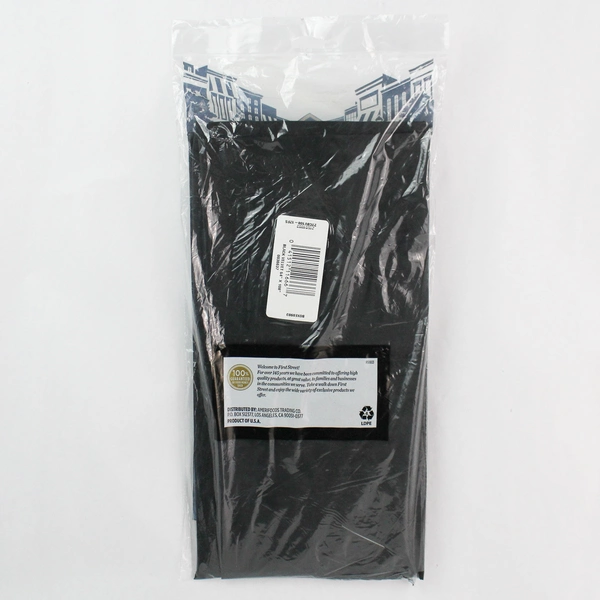 Lot of 3 First Street Black Rectangle Table Covers 9' x 4.5' Sealed New