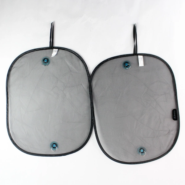 Winplus 2-Pack Collapsible Car Side Window Sunshades 15"x19" - Reduces Glare