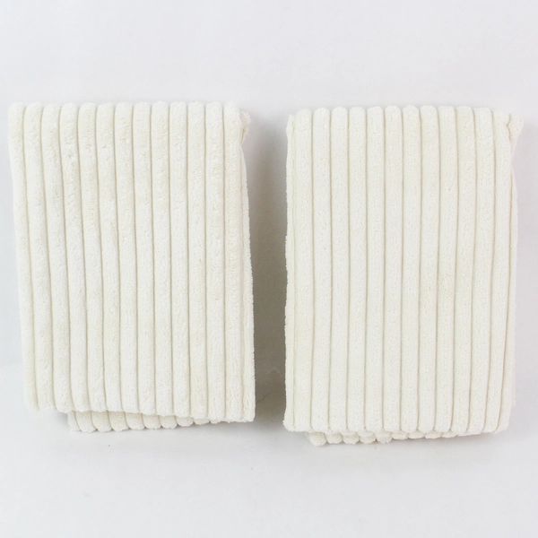 Set of 2 Home Brilliant Cream Cheese Textured Pillow Covers 16"x16"