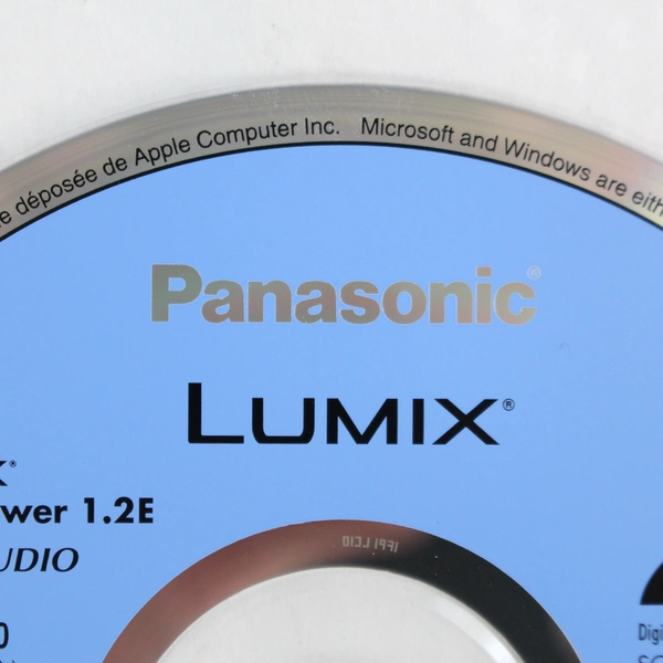 Panasonic Lumix Simple Viewer 1.2E 2007 Software - Good Pre-owned Condition