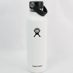 Hydro Flask 21 Oz Insulated Stainless Steel Bottle White - Good Condition