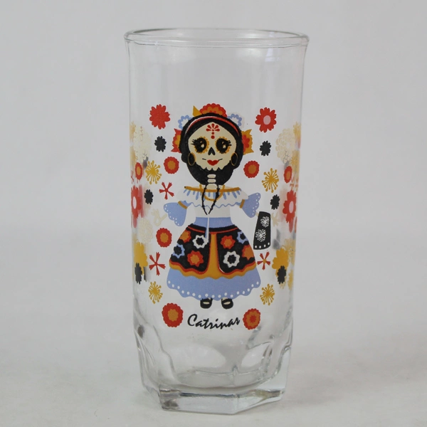 Doña Maria Limited Edition Catrina Glass - Día de los Muertos Decoration