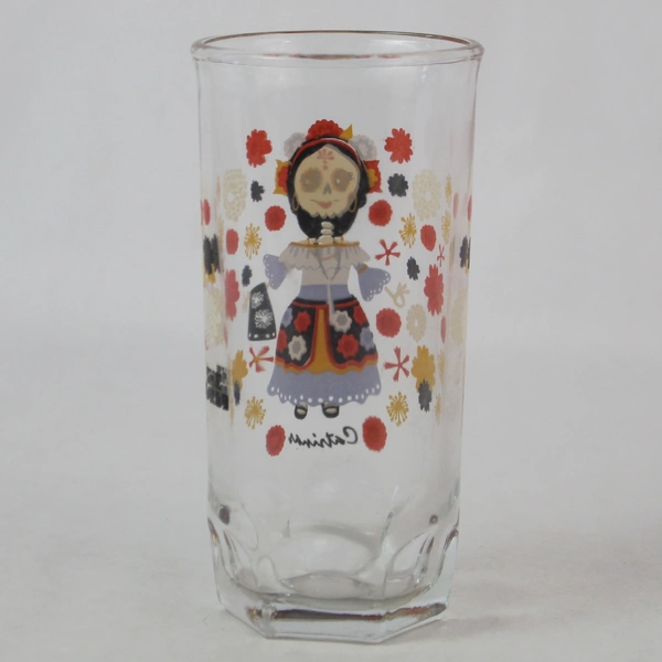 Doña Maria Limited Edition Catrina Glass - Día de los Muertos Decoration