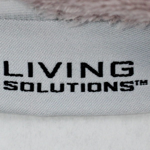 Living Solutions Pink Plush Throw Blanket 48"x70" - Cozy & Soft