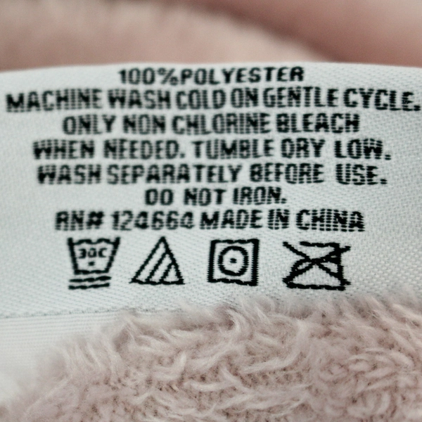 Living Solutions Pink Plush Throw Blanket 48"x70" - Cozy & Soft