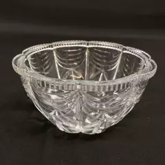 KIG Indonesia Vintage Swag & Dot Candy Bowl - 5.25" Decor Dish