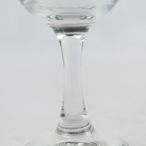 Lot of 3 Unmarked Wine Glass Goblets - Elegant Drinkware Set