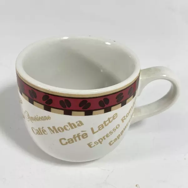 Lot of 3 Crown Stoneware Espresso Cappuccino Cup & Saucer Sets