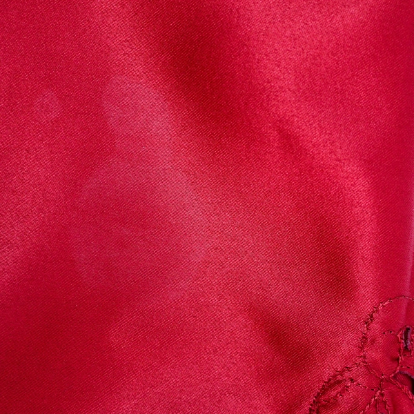 Red Holly Leaf & Flower Tablecloth 56"x117" - Festive Holiday Decor