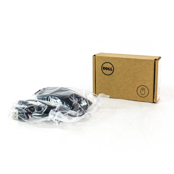 Dell MS116P Optical USB Mouse 1000 DPI Scroll Wheel - New in Box - Black