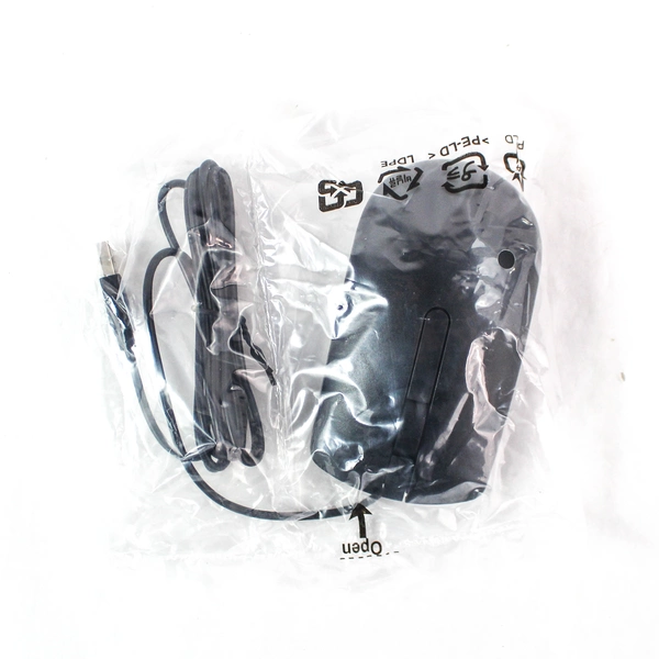 Dell MS116P Optical USB Mouse 1000 DPI Scroll Wheel - New in Box - Black