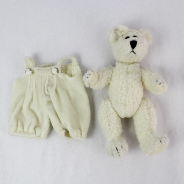 Vintage Barbie Hampton Polar Bear Plush 9" Good Condition Collectible