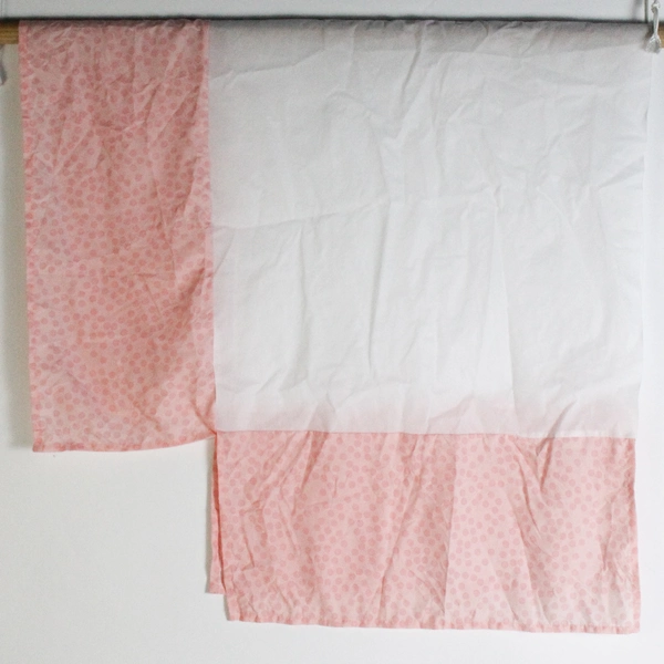 2 PC Pink Polka Dot Crib Skirts by The Peanutshell - Nursery Bedding Set