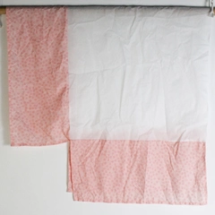 2 PC Pink Polka Dot Crib Skirts by The Peanutshell - Nursery Bedding Set