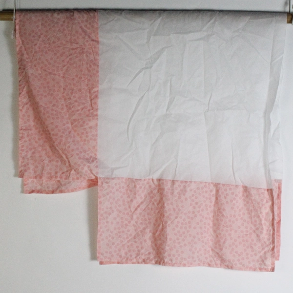 2 PC Pink Polka Dot Crib Skirts by The Peanutshell - Nursery Bedding Set