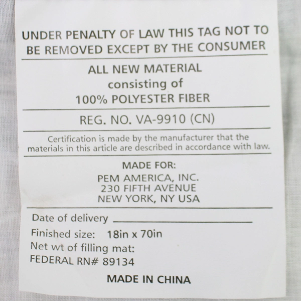 Pem-America Sports Design Curtain Panel 18" x 70" Home Décor - Pre-Owned