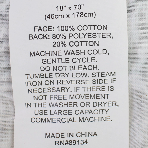 Pem-America Sports Design Curtain Panel 18" x 70" Home Décor - Pre-Owned